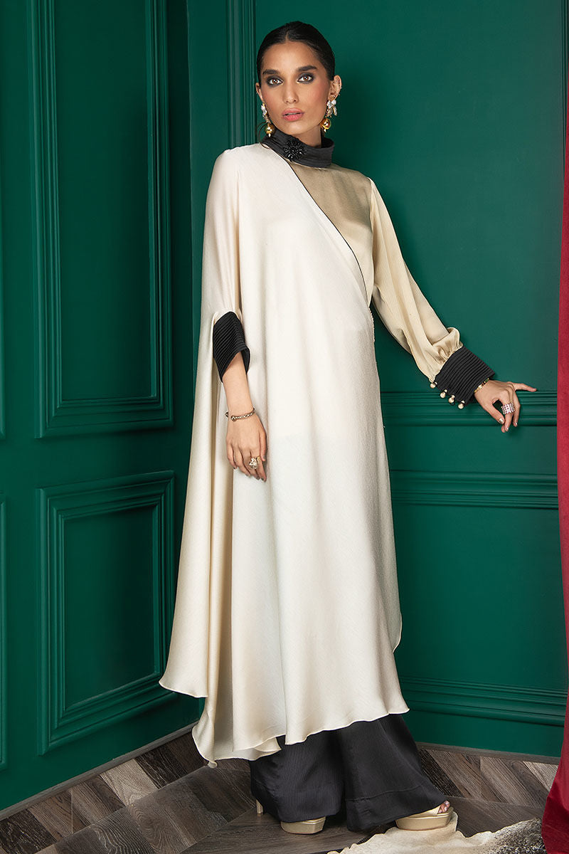 Wardha Saleem | Luxury Pret Fusion Wear | WS22-023 XL White Female