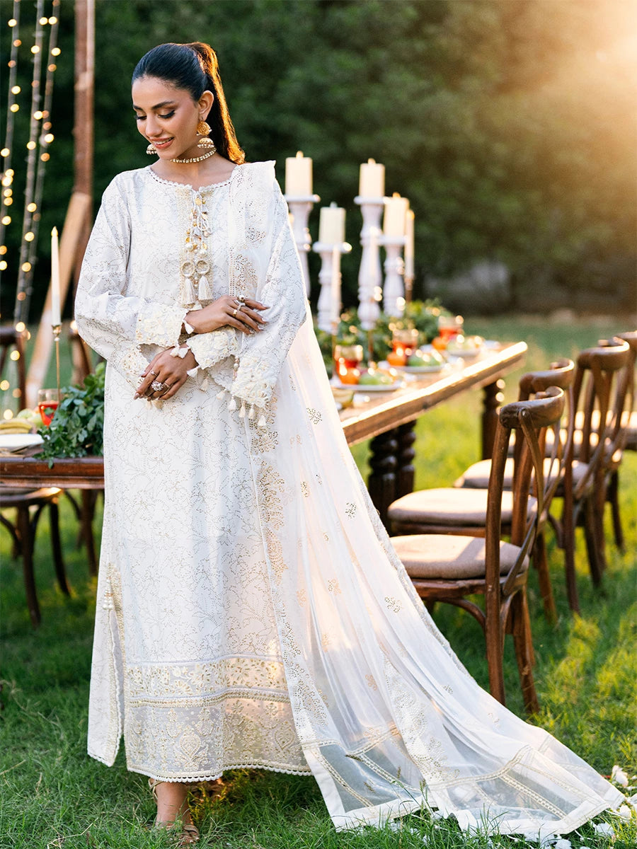 Salitex | Signature Festive Chiffon | UNS25WW001UT Custom Size White Cambric