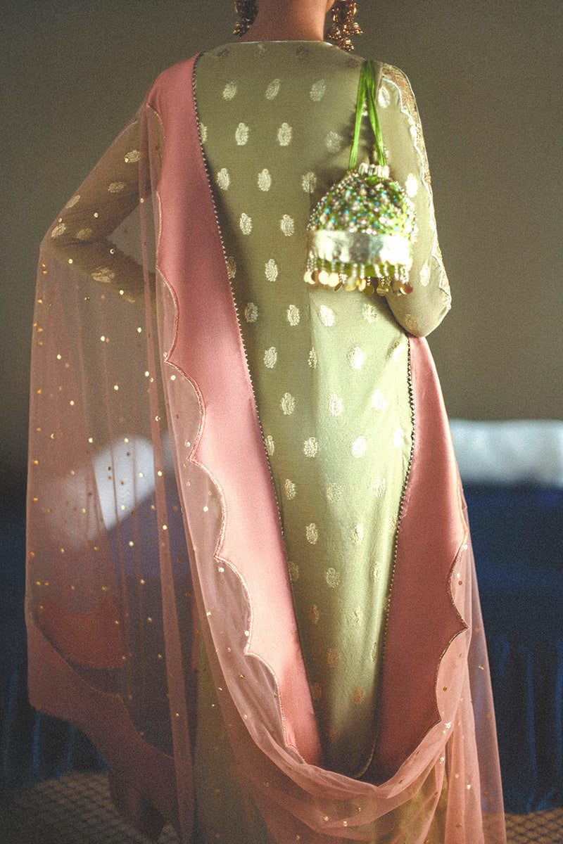 Haute Form I Dastaan Luxury Formals I Rumi - Pakistani Designer Dress - by Haute Form - Type : Ladies Clothes - 100% Original at Saira Sultan