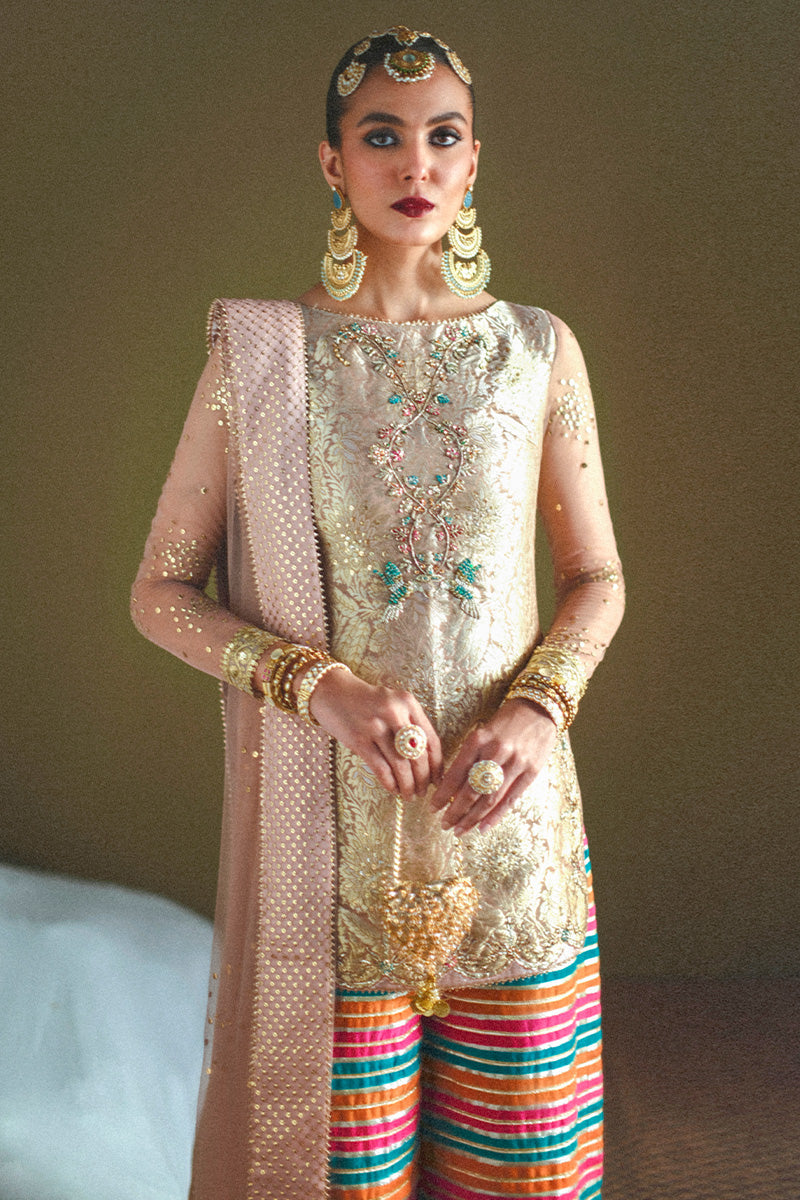 Haute Form I Dastaan Luxury Formals I Hari Bhari - Pakistani Designer Dress - by Haute Form - Type : Ladies Clothes - 100% Original at Saira Sultan