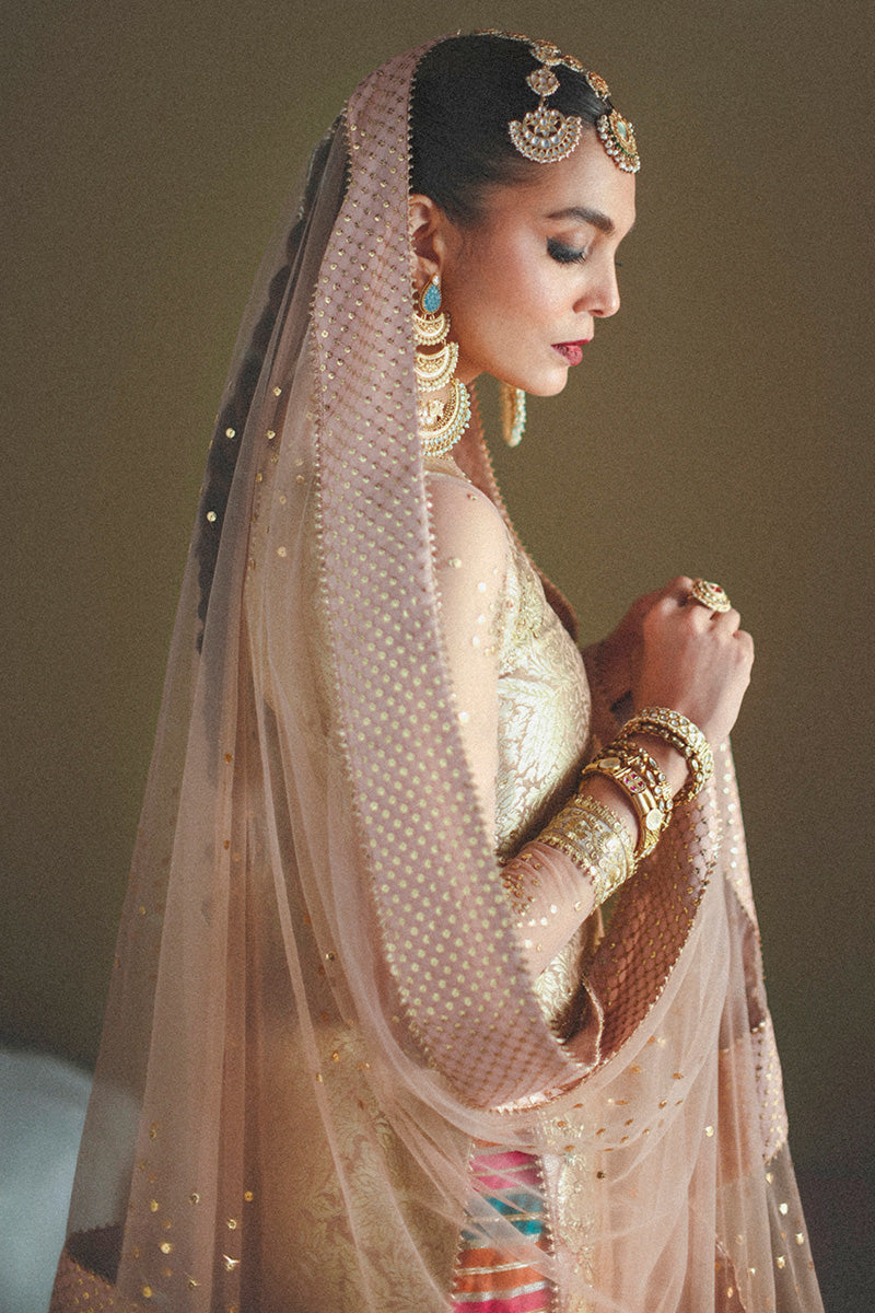 Haute Form I Dastaan Luxury Formals I Hari Bhari - Pakistani Designer Dress - by Haute Form - Type : Ladies Clothes - 100% Original at Saira Sultan