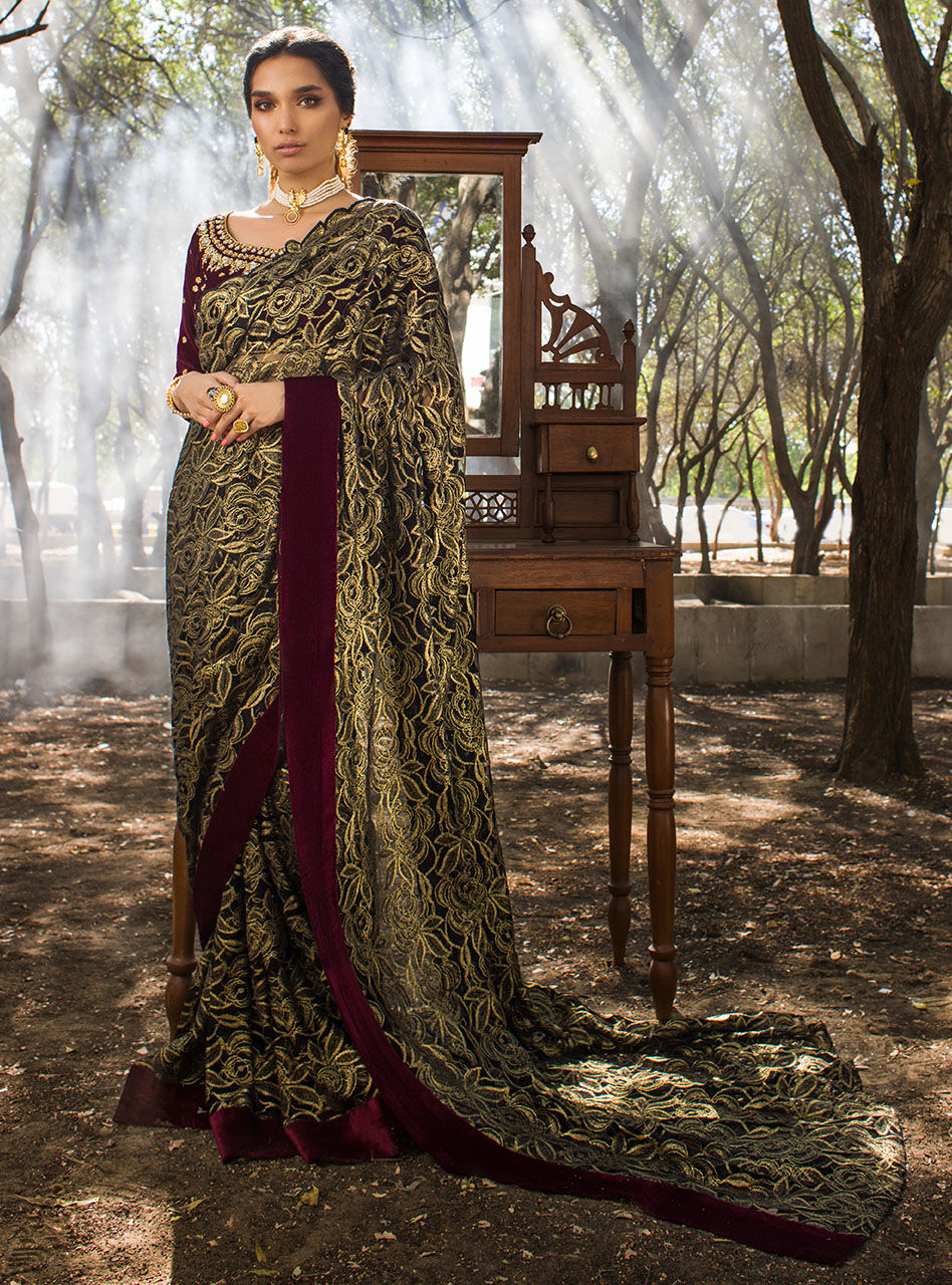 Zainab Chottani | Semi Formals | ELENAA - Pakistani Designer Dress - by Zainab Chottani | Type: Formal - 100% Original at Saira Sultan