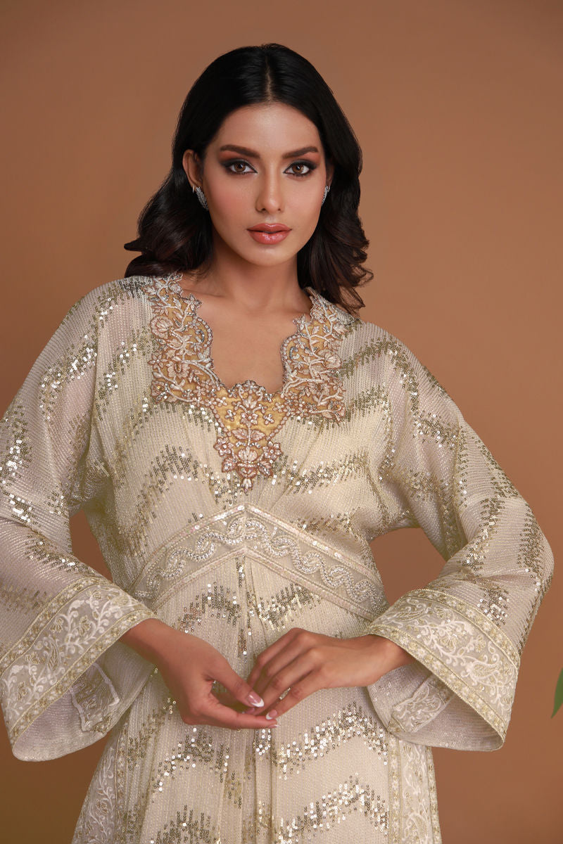 Shamaeel Ansari | Ramadan Edit 25 | RF-02 M Off White Shimmer