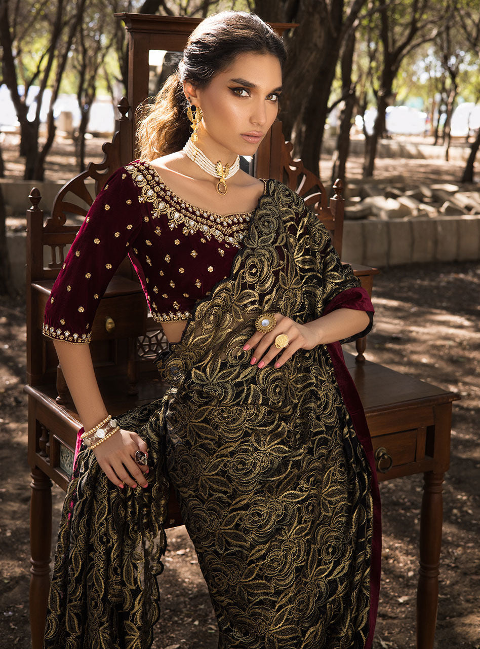 Zainab Chottani | Semi Formals | ELENAA - Pakistani Designer Dress - by Zainab Chottani | Type: Formal - 100% Original at Saira Sultan
