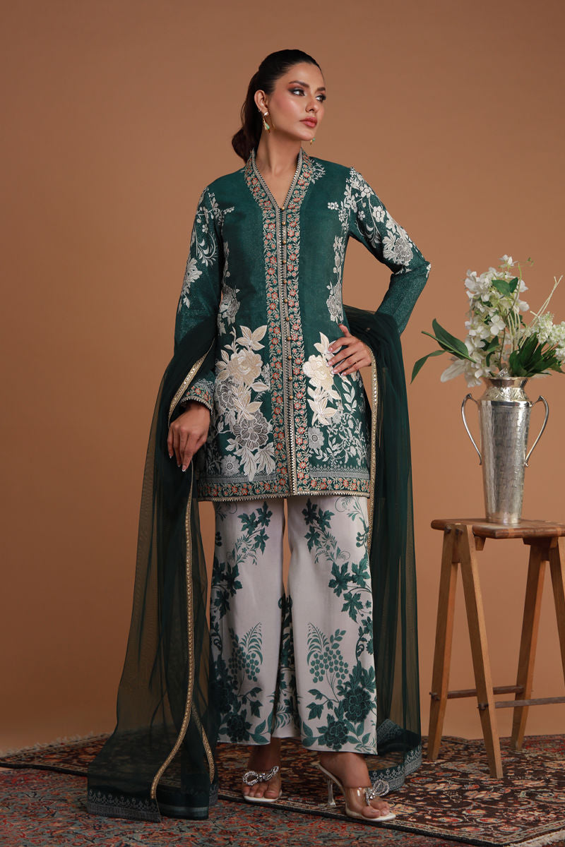 Shamaeel Ansari | Ramadan Edit 25 | RF-10 XS Green Khaddi Silk