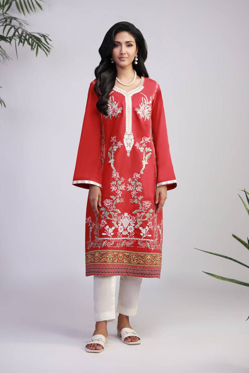 Shamaeel Ansari | Gulrang Lawn | Gulrang-04 - Pakistani Designer Dress - by Shamaeel Ansari - Type : Ladies Clothes - 100% Original at Saira Sultan