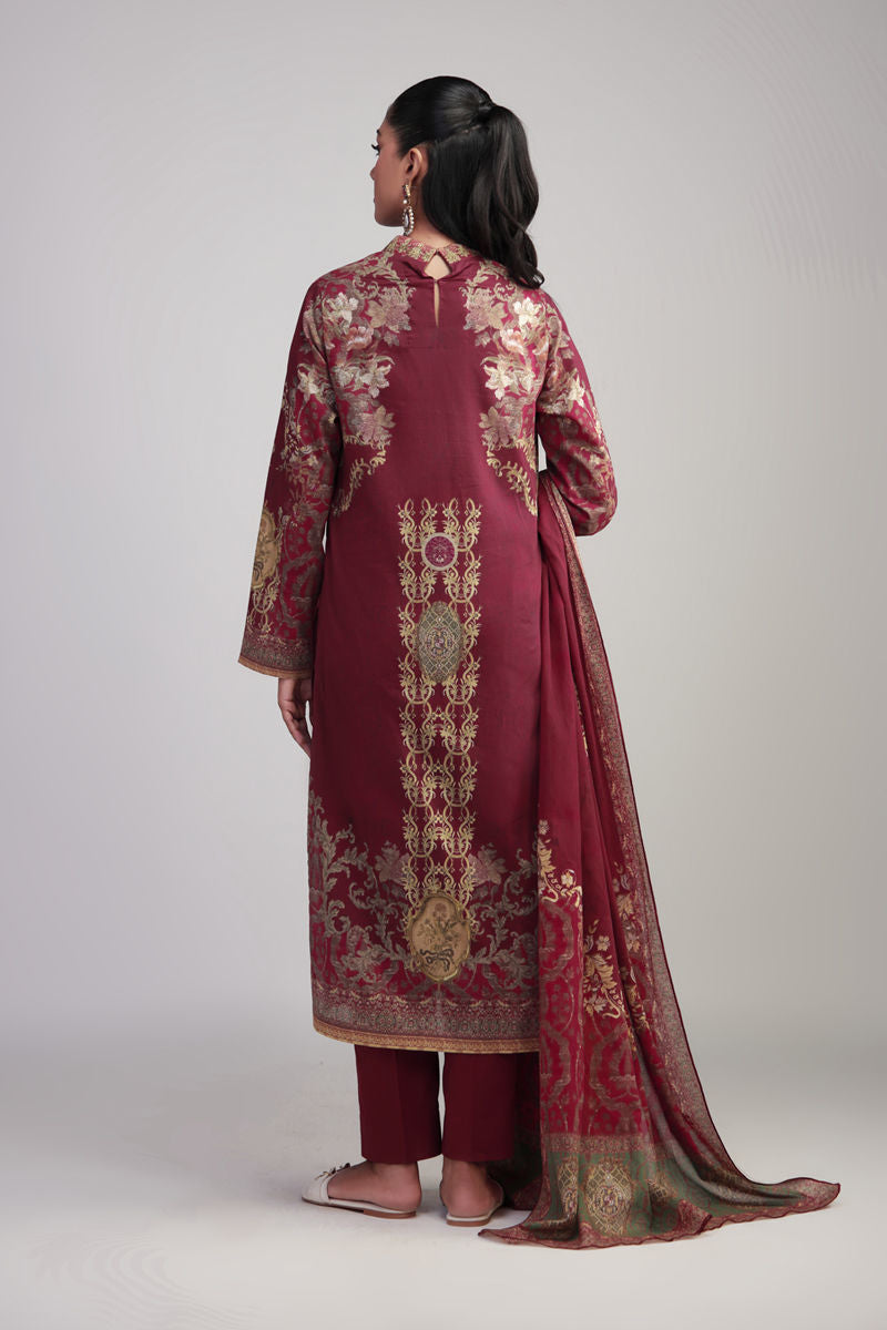 Shamaeel Ansari | Gulrang Lawn | Gulrang-05 - Pakistani Designer Dress - by Shamaeel Ansari - Type : Ladies Clothes - 100% Original at Saira Sultan