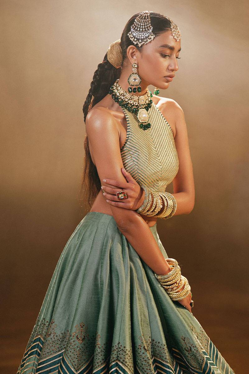 MNR | Gota Shota Vol 2 | RANGEELI - Pakistani Designer Dress - by MNR | Type: Bridal - 100% Original at Saira Sultan