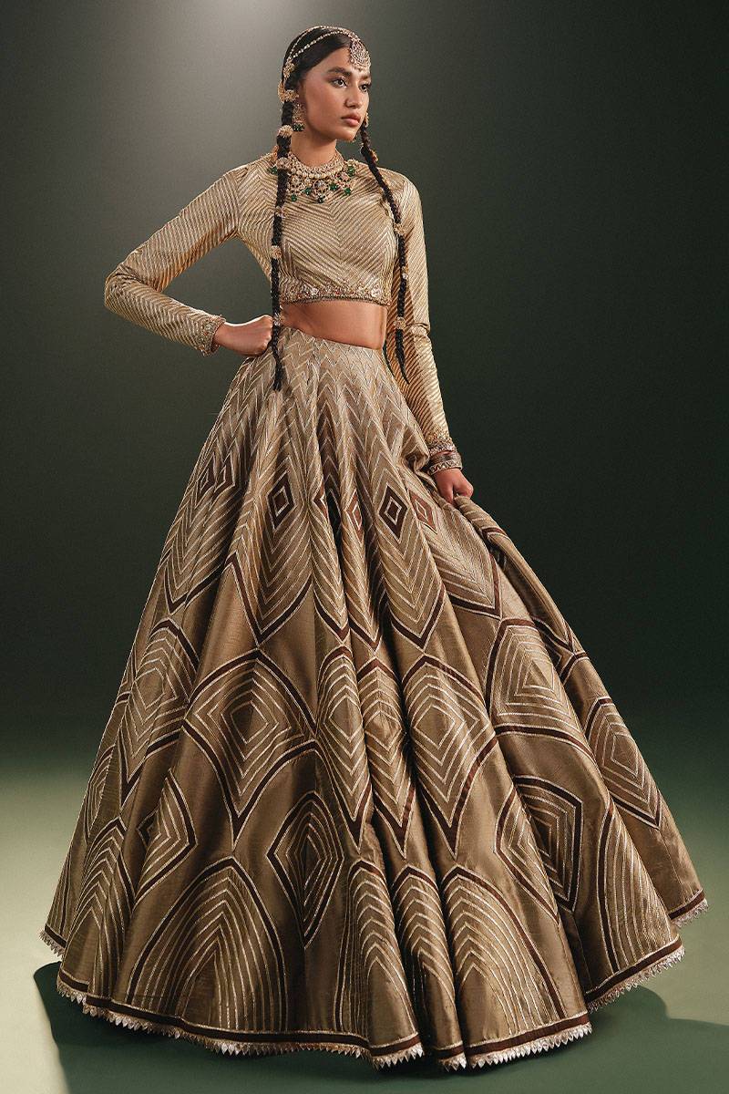 MNR | Gota Shota Vol 2 | INZAR - Pakistani Designer Dress - by MNR | Type: Bridal - 100% Original at Saira Sultan
