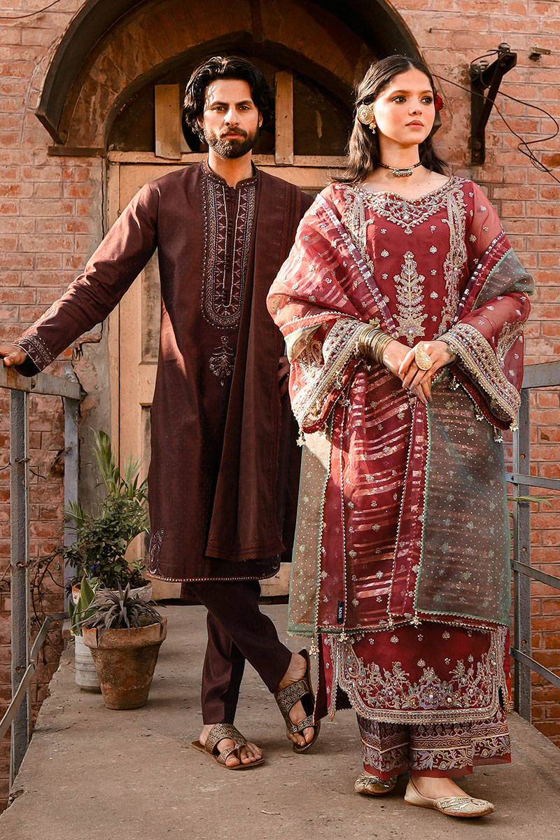 MNR | Eid Festive 24 | REHMAT - Pakistani Designer Dress - by MNR | Type: Bridal - 100% Original at Saira Sultan