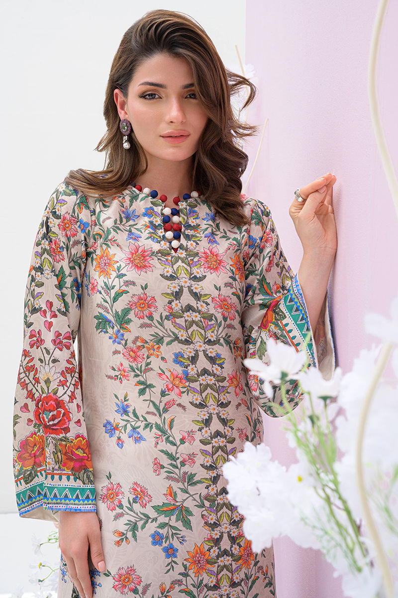 Fatima Khan | Prints and Petals | Wildflower - Pakistani Designer Dress - by Fatima Khan - Type : Ladies Clothes - 100% Original at Saira Sultan