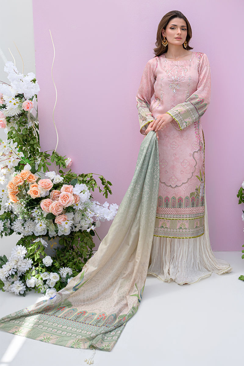 Fatima Khan | Prints and Petals | Petaluxe - Pakistani Designer Dress - by Fatima Khan - Type : Ladies Clothes - 100% Original at Saira Sultan