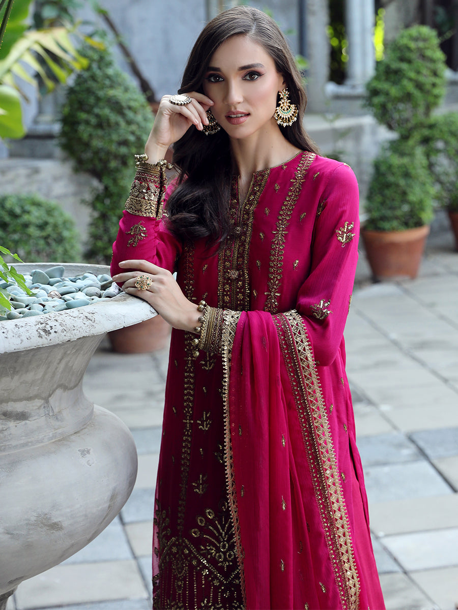 Salitex | Raaya Chiffon 24 | M02 - Pakistani Designer Dress - by Salitex | Type: Formal - 100% Original at Saira Sultan