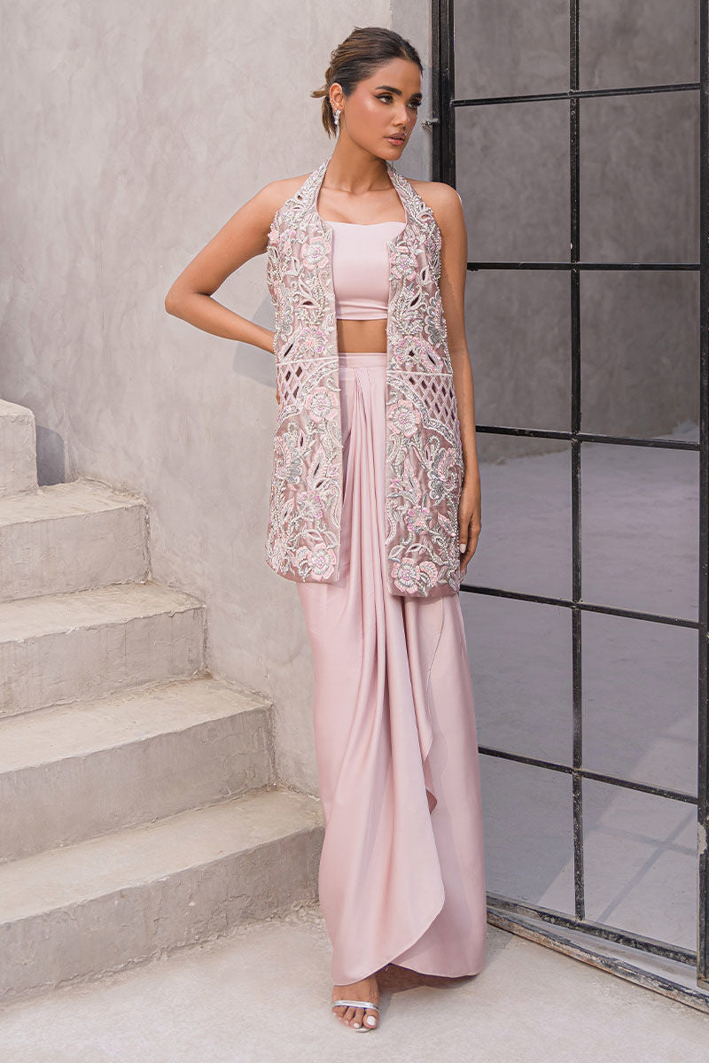 Fatima Khan | Elahe Wedding Formals | Seashell Pearl - Pakistani Designer Dress - by Fatima Khan - Type : Ladies Clothes - 100% Original at Saira Sultan