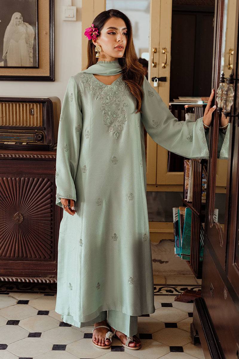 Ansab Jahangir | Luxe Pret Eid 24 | AMBERLEE - Pakistani Designer Dress - by Ansab Jahangir | Type: Luxury - 100% Original at Saira Sultan