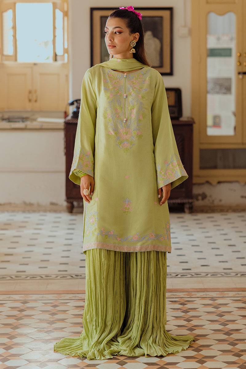 Ansab Jahangir | Luxe Pret Eid 24 | Leena - Pakistani Designer Dress - by Ansab Jahangir | Type: Luxury - 100% Original at Saira Sultan