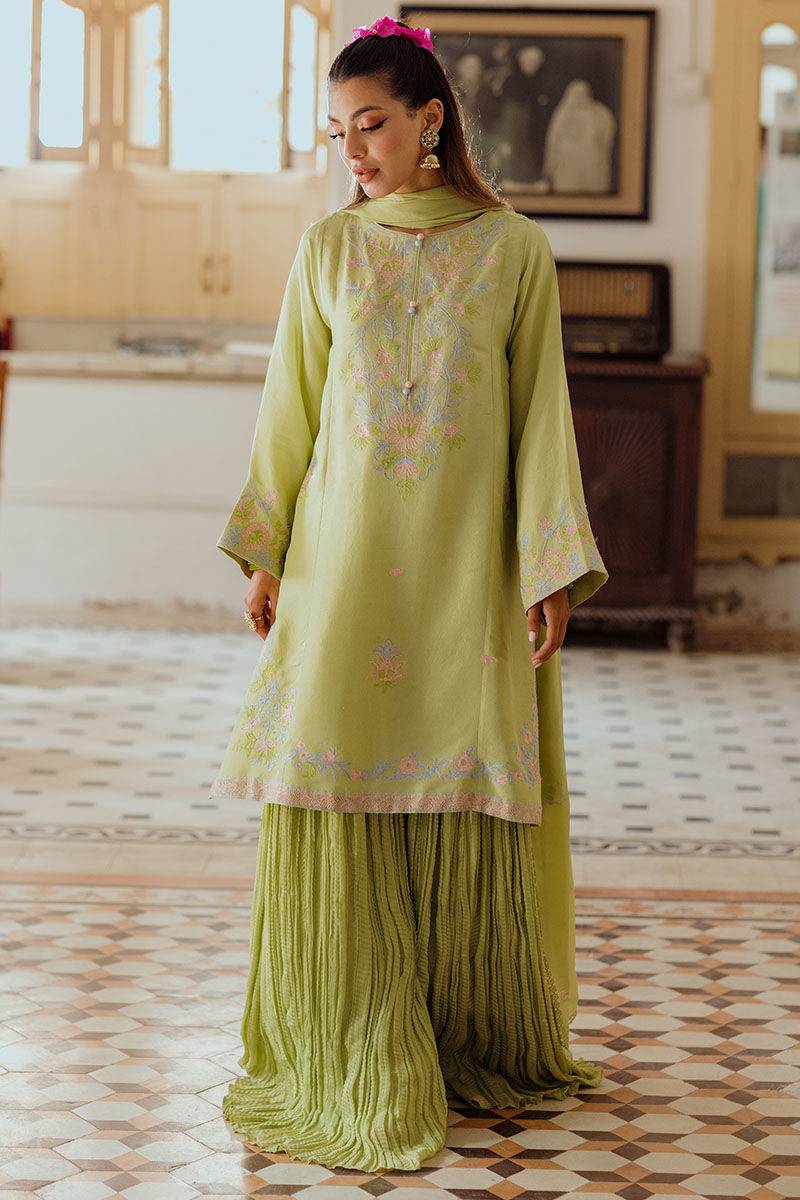 Ansab Jahangir | Luxe Pret Eid 24 | Leena - Pakistani Designer Dress - by Ansab Jahangir | Type: Luxury - 100% Original at Saira Sultan