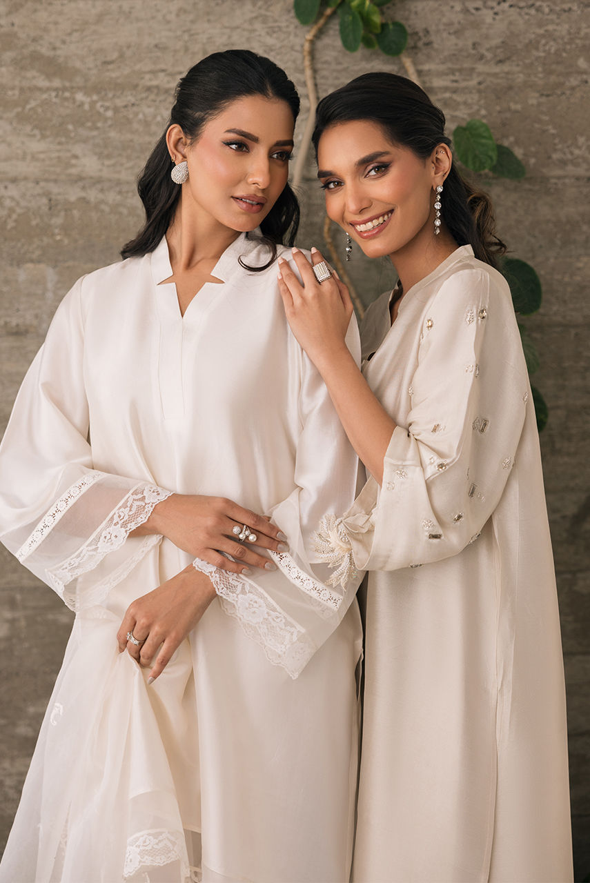 Deepak Perwani | Eid Edit 25 | Kut321 XL Off White