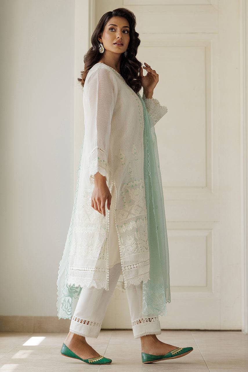 Deepak Perwani | Summer Festive 25 | Lilla 1 - Pakistani Designer Dress - by Deepak Perwani | Type: Ladies Clothes - 100% Original at Saira Sultan