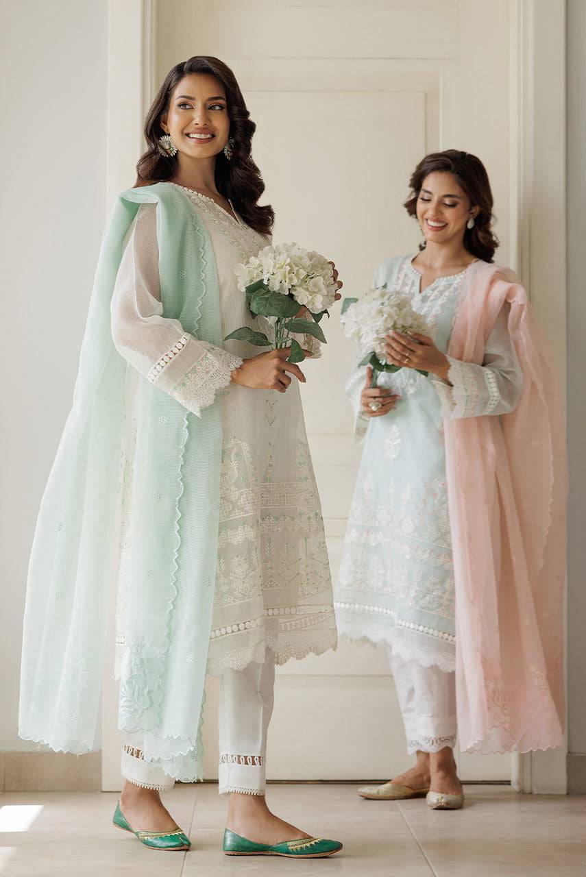 Deepak Perwani | Summer Festive 25 | Lilla 1 - Pakistani Designer Dress - by Deepak Perwani | Type: Ladies Clothes - 100% Original at Saira Sultan