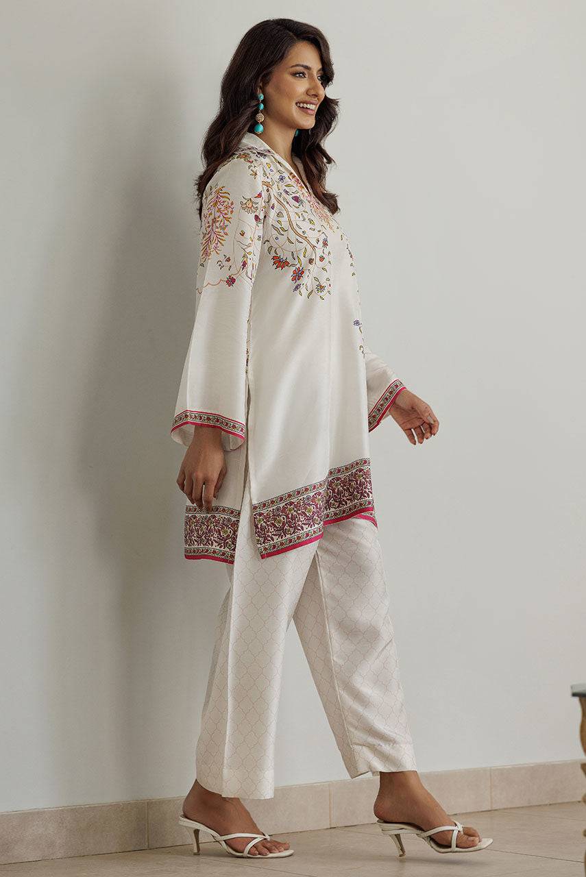 Deepak Perwani | Summer Festive 25 | Cascade - Pakistani Designer Dress - by Deepak Perwani | Type: Ladies Clothes - 100% Original at Saira Sultan