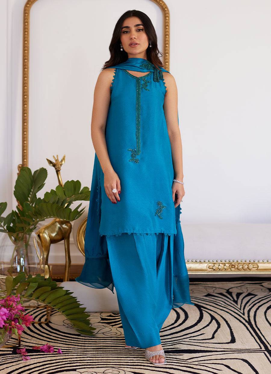 Farah Talib Aziz | Luna Eid Collection 24 | LILOU - Pakistani Designer Dress - by Farah Talib Aziz | Type: Luxury - 100% Original at Saira Sultan