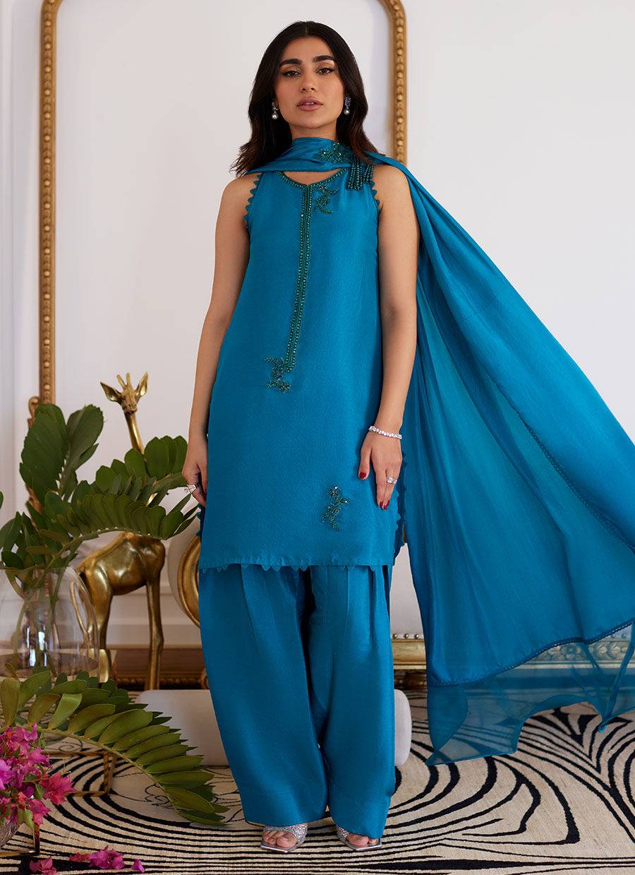 Farah Talib Aziz | Luna Eid Collection 24 | LILOU - Pakistani Designer Dress - by Farah Talib Aziz | Type: Luxury - 100% Original at Saira Sultan