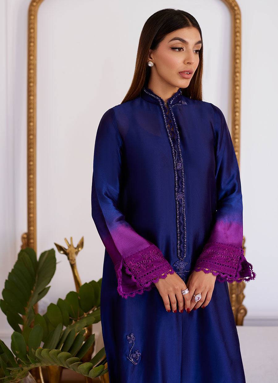 Farah Talib Aziz | Luna Eid Collection 24 | MORGANA OMBRE - Pakistani Designer Dress - by Farah Talib Aziz | Type: Luxury - 100% Original at Saira Sultan
