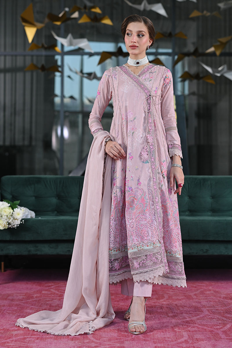 Ansab Jahangir | Knots and Bonds Ramadan Edit 25 | Adelaide XS Dusty Pink Schiffli