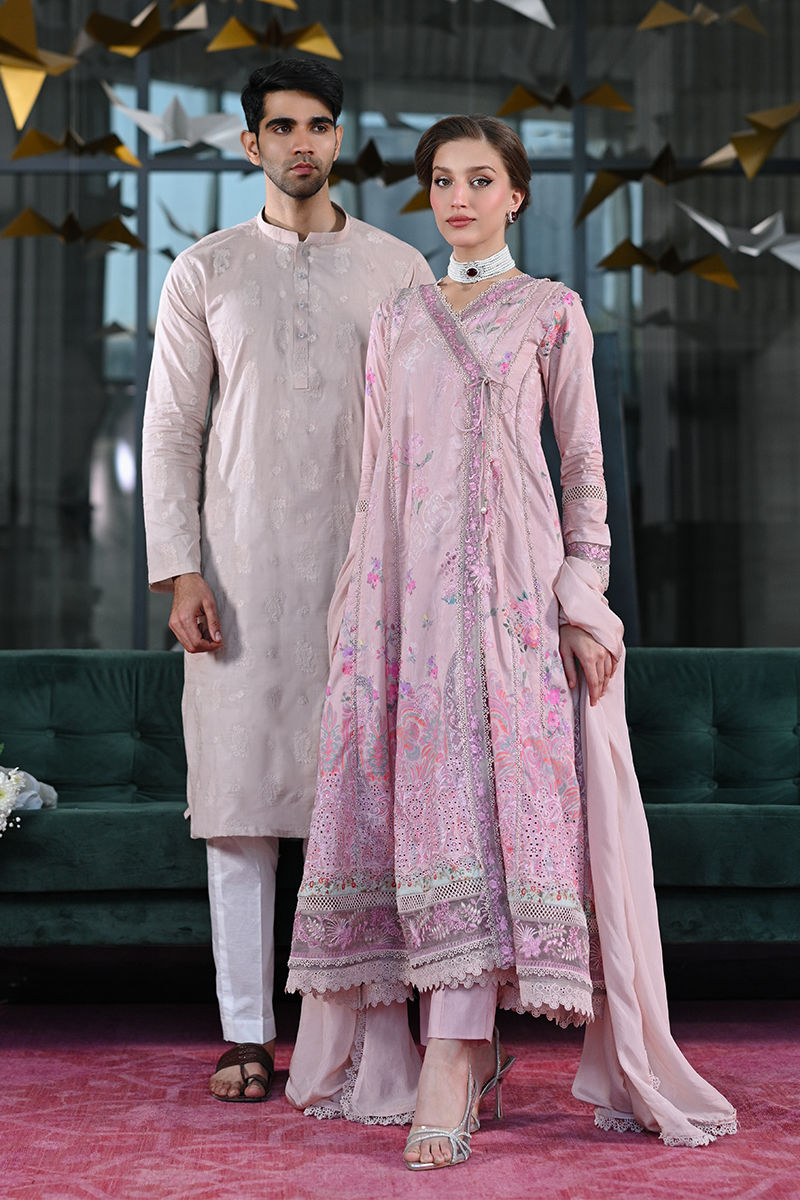Ansab Jahangir | Knots and Bonds Ramadan Edit 25 | Adelaide L Dusty Pink Schiffli
