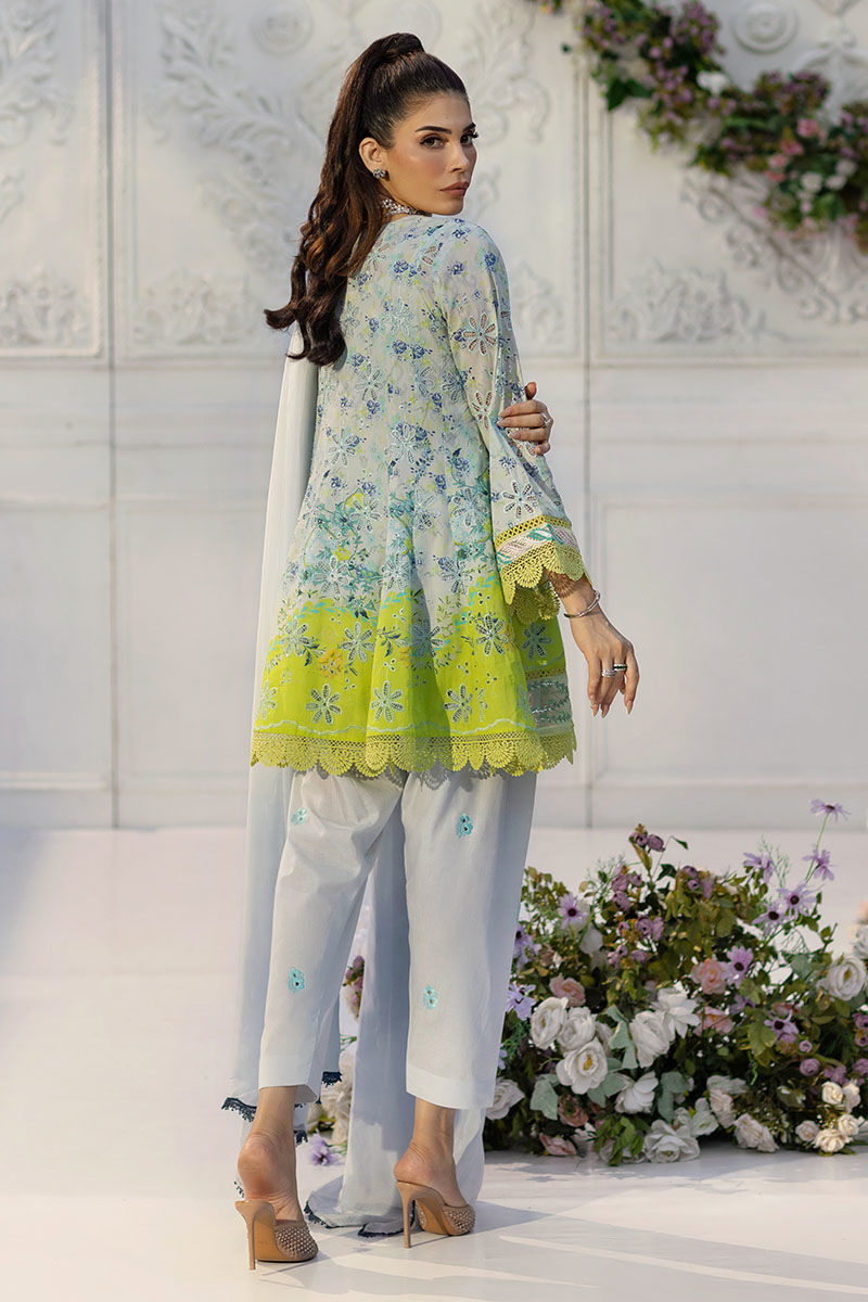 Ansab Jahangir | Wien Family Edit 25 | Kaira S Ice Blue Schiffli
