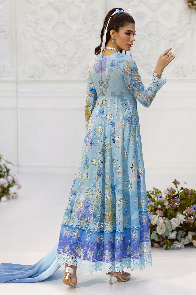 Ansab Jahangir | Wien Family Edit 25 | Zaynah S Sky Blue Schiffli