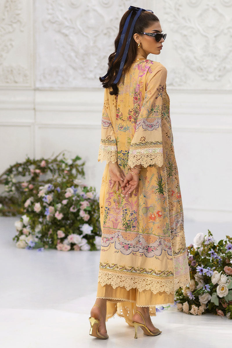Ansab Jahangir | Wien Family Edit 25 | Laiba S Pale Yellow Lawn