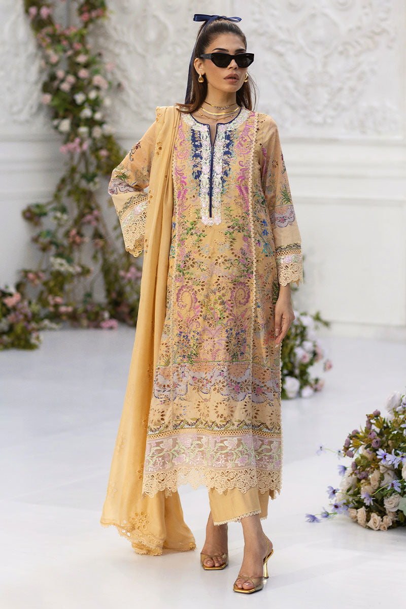 Ansab Jahangir | Wien Family Edit 25 | Laiba XL Pale Yellow Lawn