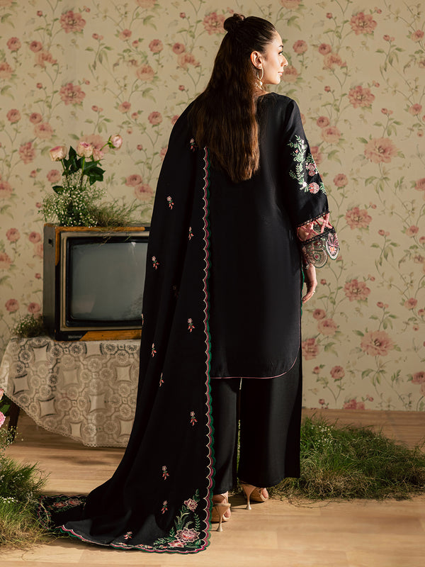 Mahnur | Kaia Slub Linen 25 | K - 14 | 3 PC LINEN - Pakistani Designer Dress - by Mahnur - Type : Ladies Clothes - 100% Original at Saira Sultan