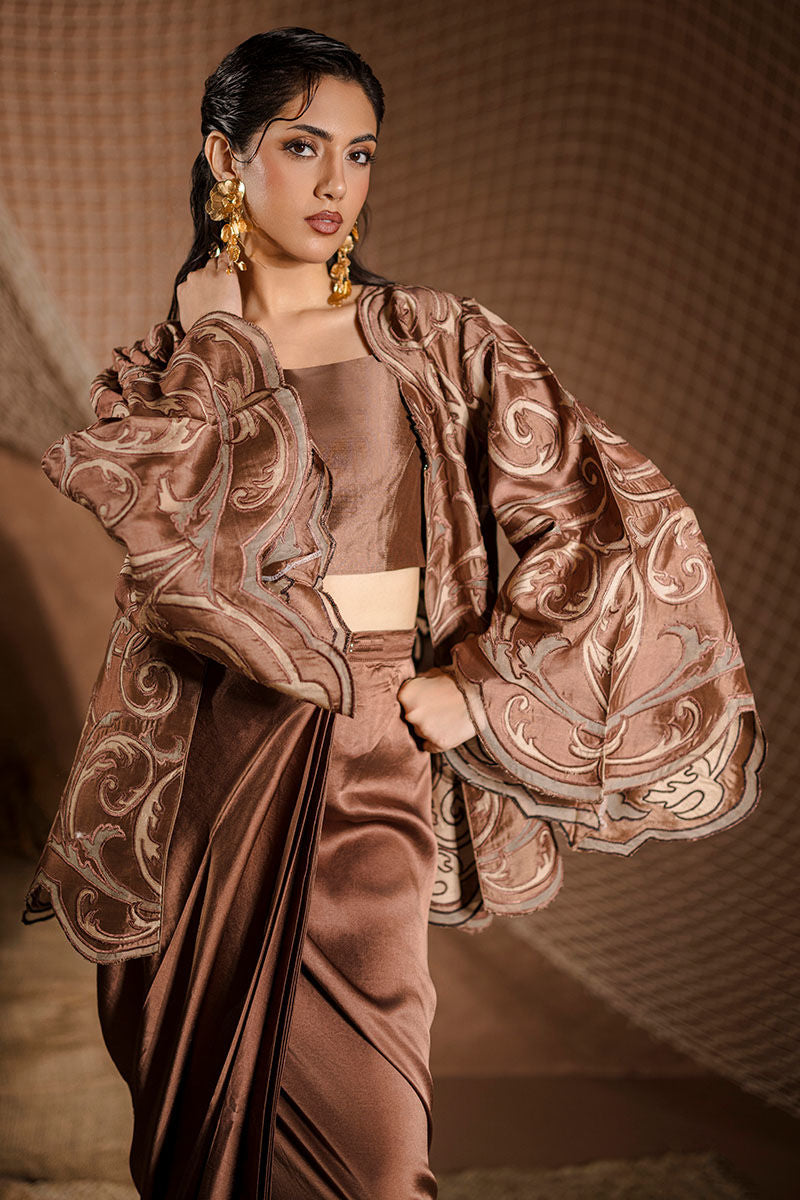 Ansab Jahangir | Luxury Pret 25 | Talia - Pakistani Designer Dress - by Ansab Jahangir - Type : Ladies Clothes - 100% Original at Saira Sultan
