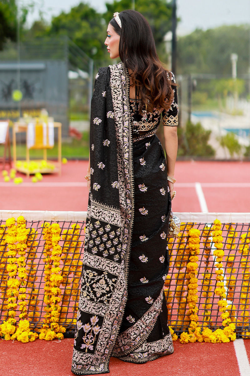 Ansab Jahangir | Marigold and Gota | Zareenah - Pakistani Designer Dress - by Ansab Jahangir - Type : Ladies Clothes - 100% Original at Saira Sultan