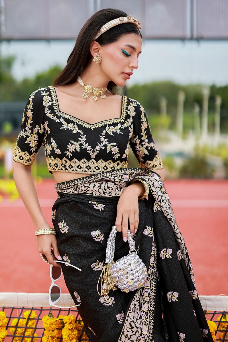 Ansab Jahangir | Marigold and Gota | Zareenah - Pakistani Designer Dress - by Ansab Jahangir - Type : Ladies Clothes - 100% Original at Saira Sultan
