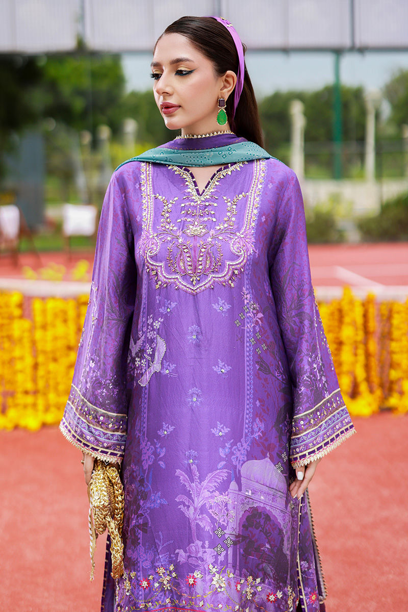 Ansab Jahangir | Digital Silk | Nehir - Pakistani Designer Dress - by Ansab Jahangir - Type : Ladies Clothes - 100% Original at Saira Sultan