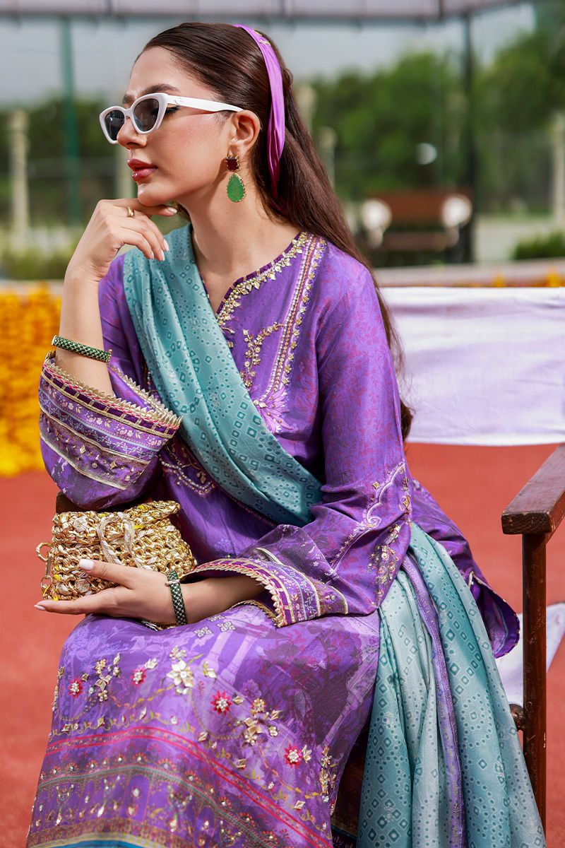 Ansab Jahangir | Marigold and Gota | Nehir - Pakistani Designer Dress - by Ansab Jahangir - Type : Ladies Clothes - 100% Original at Saira Sultan