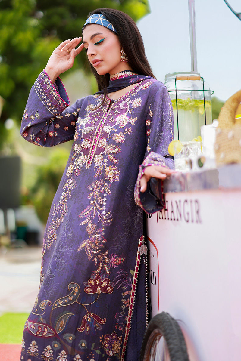 Ansab Jahangir | Marigold and Gota | Eshal - Pakistani Designer Dress - by Ansab Jahangir - Type : Ladies Clothes - 100% Original at Saira Sultan