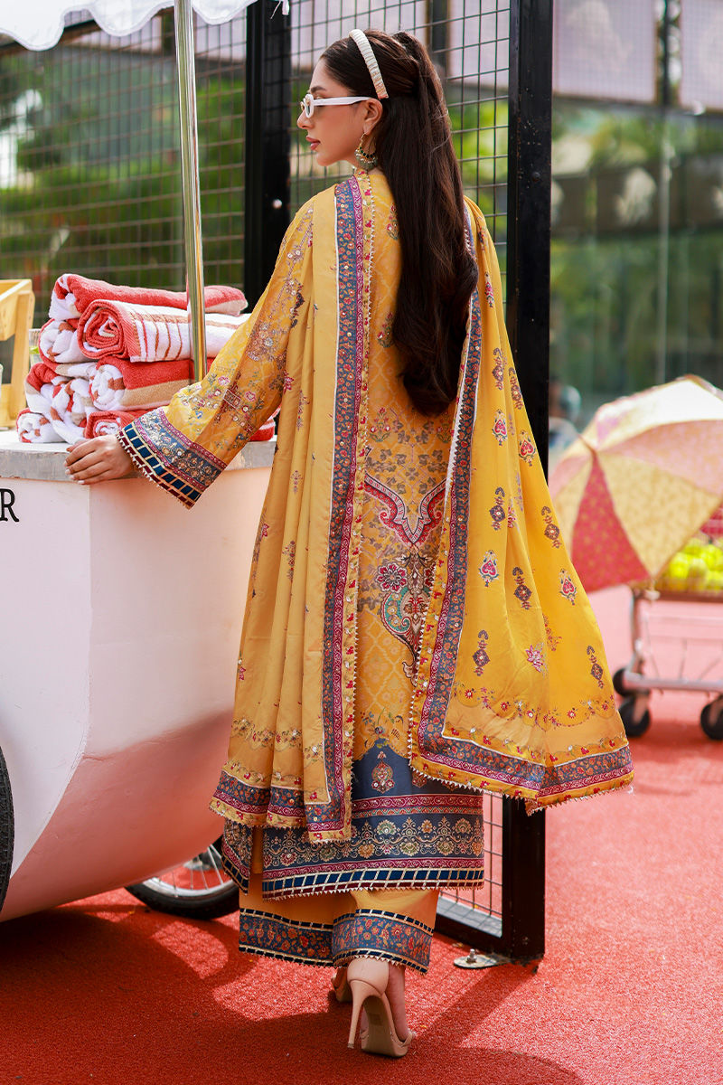 Ansab Jahangir | Marigold and Gota | Azira - Pakistani Designer Dress - by Ansab Jahangir - Type : Ladies Clothes - 100% Original at Saira Sultan