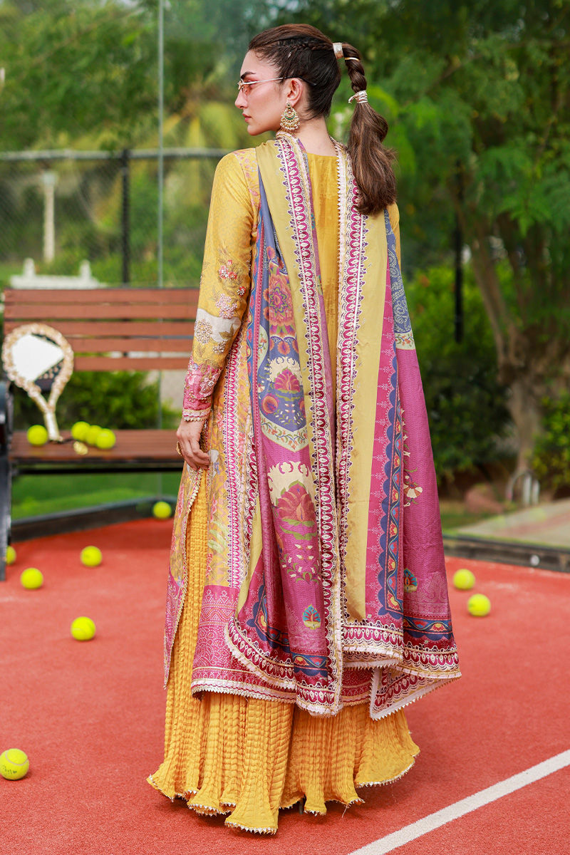 Ansab Jahangir | Marigold and Gota | Aveline - Pakistani Designer Dress - by Ansab Jahangir - Type : Ladies Clothes - 100% Original at Saira Sultan