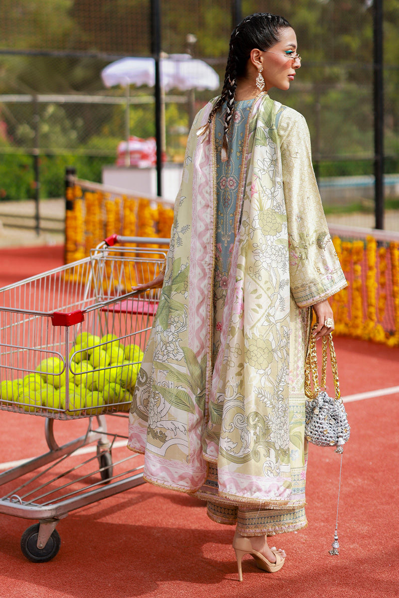 Ansab Jahangir | Digital Silk | Amalya - Pakistani Designer Dress - by Ansab Jahangir - Type : Ladies Clothes - 100% Original at Saira Sultan