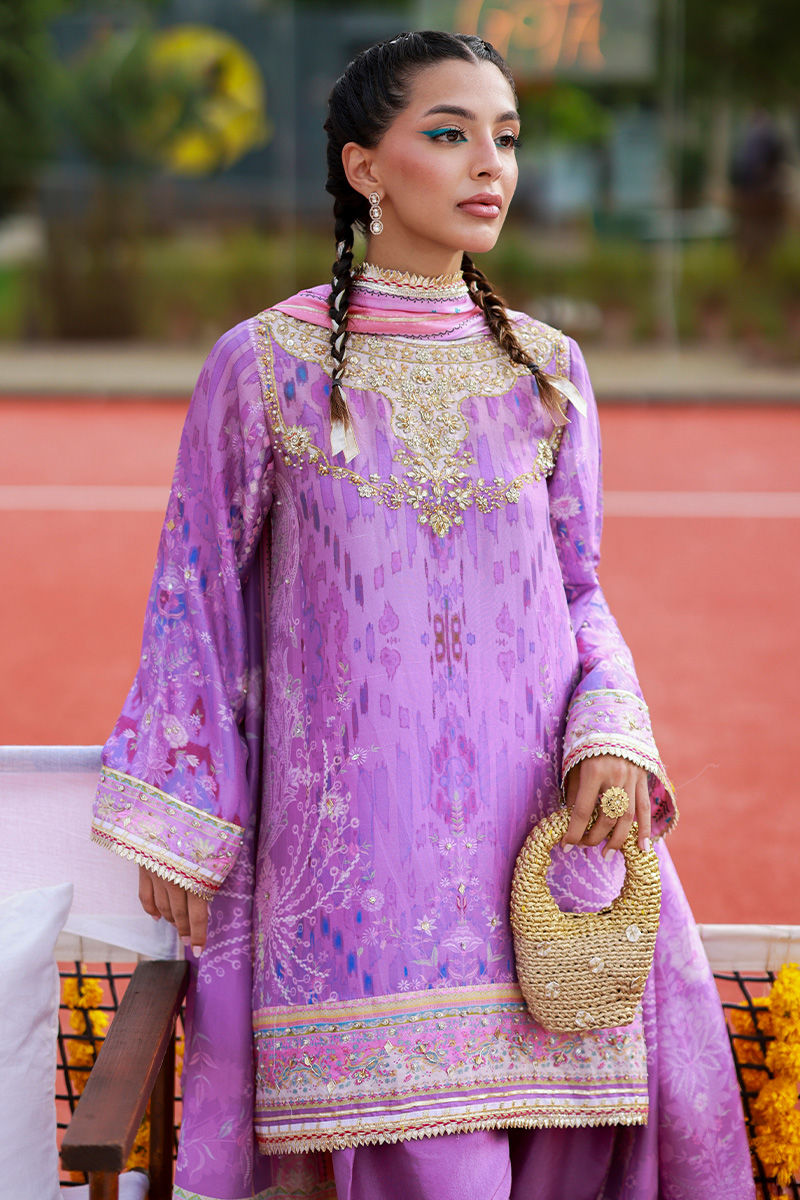 Ansab Jahangir | Marigold and Gota | Maeryn - Pakistani Designer Dress - by Ansab Jahangir - Type : Ladies Clothes - 100% Original at Saira Sultan