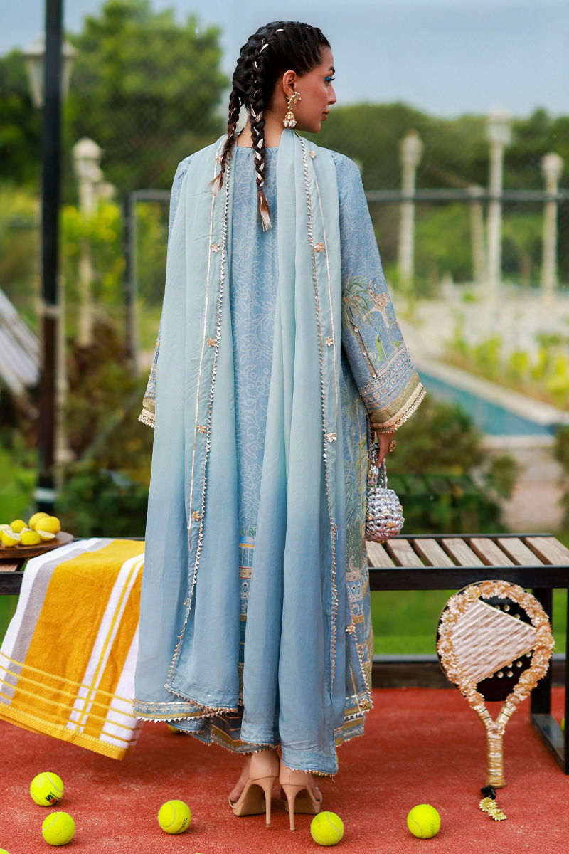 Ansab Jahangir | Marigold and Gota | Maheera - Pakistani Designer Dress - by Ansab Jahangir - Type : Ladies Clothes - 100% Original at Saira Sultan