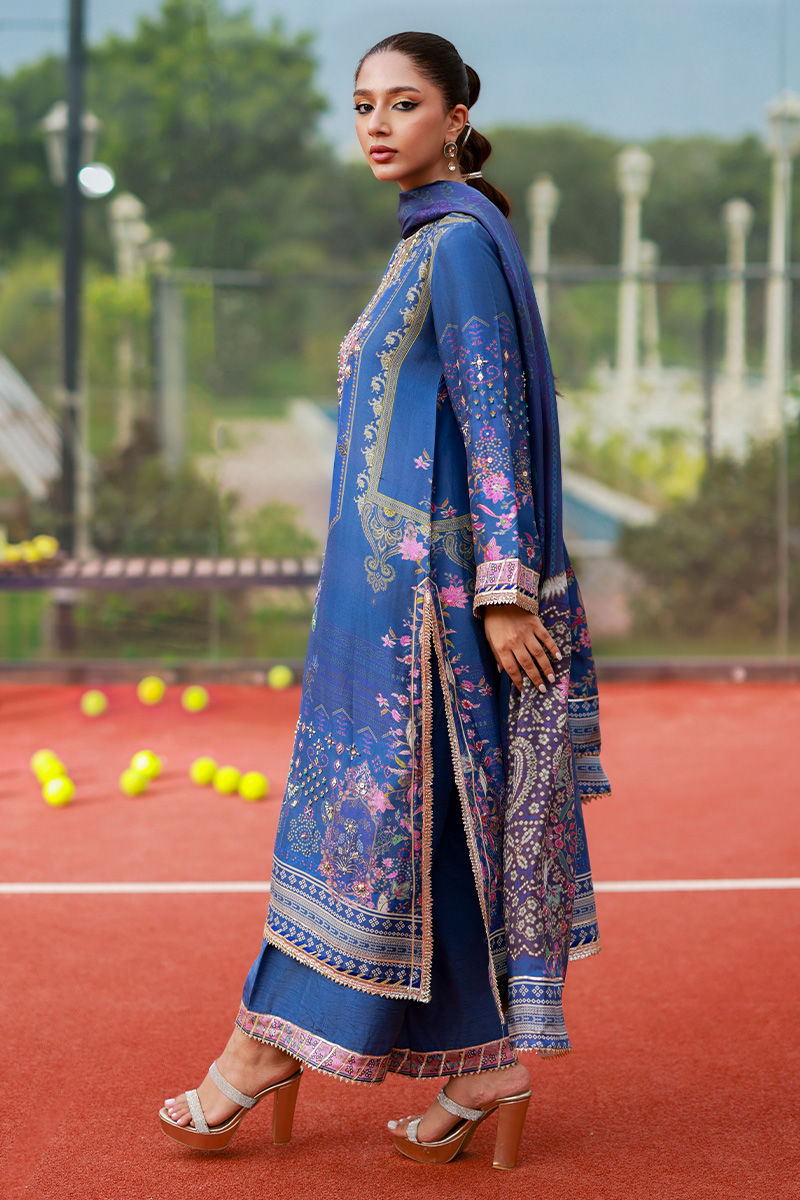 Ansab Jahangir | Digital Silk | Aroosha - Pakistani Designer Dress - by Ansab Jahangir - Type : Ladies Clothes - 100% Original at Saira Sultan