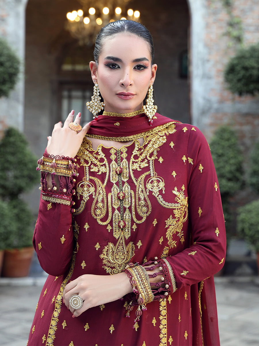 Salitex | Raaya Chiffon 24 | M05 - Pakistani Designer Dress - by Salitex | Type: Formal - 100% Original at Saira Sultan