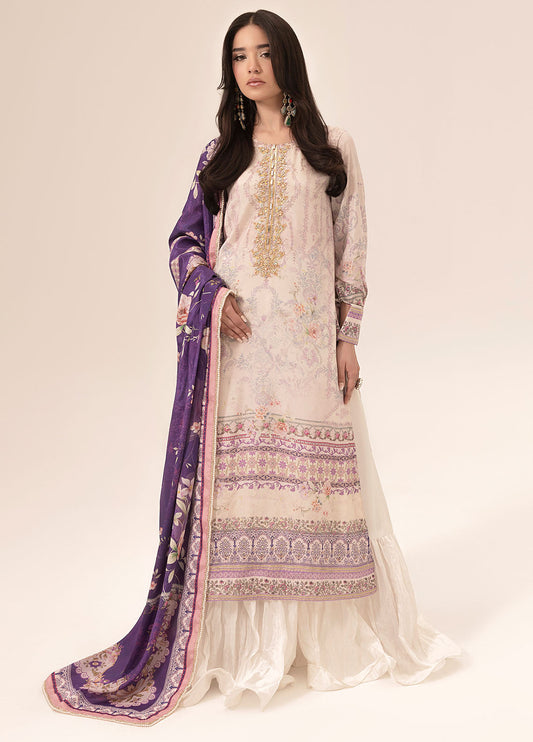 Sahane | Suay Silk Handwork Edit | CT-15003 KAIA - SUAY XS Beige Silk