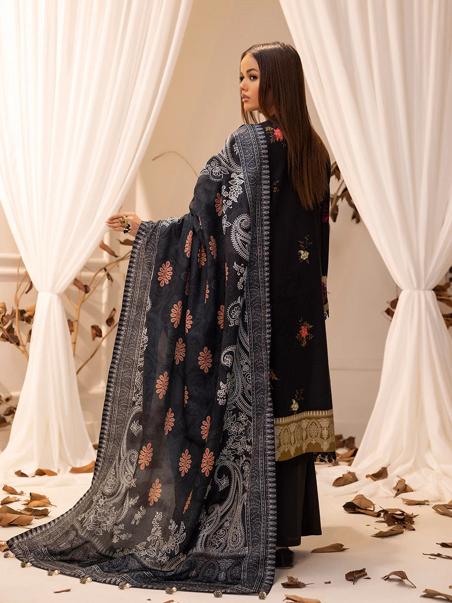 Salitex | Khaddar 24 | K-01 S Black Khaddar